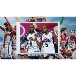 Load image into Gallery viewer, Kevin Durant and LeBron James 2024 Team USA 8x10 photo signed with proof
