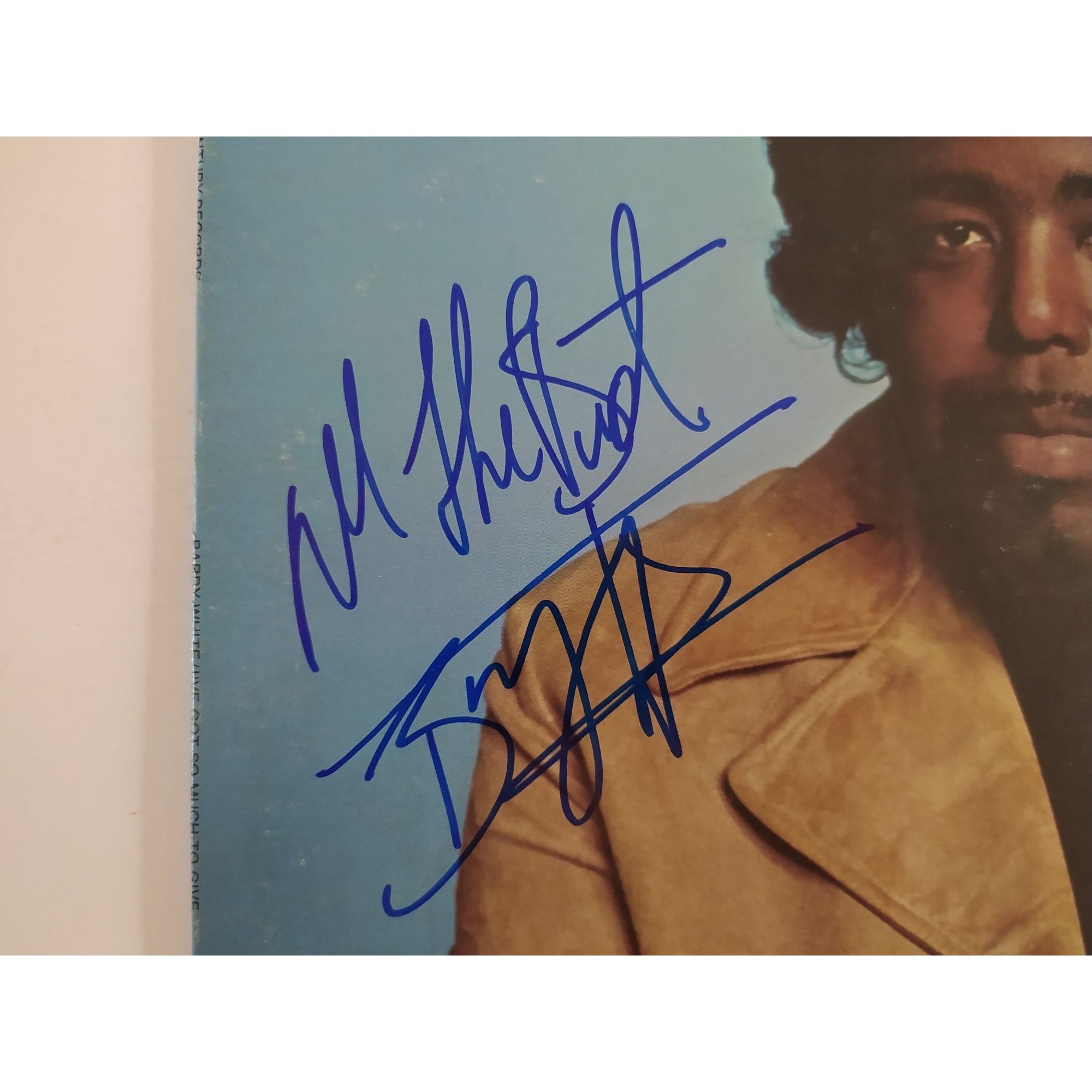 Barry White I've got so much to give original LP signed - Awesome