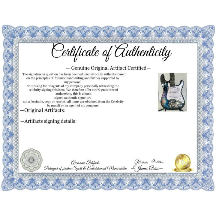 Iron Maiden Bruce Dickinson Steve Harris Adrian Smith Dave Murray Neko McBrain Janick Gers with band artist unique skull Heavy Metal guitar