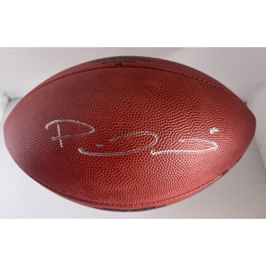 Patrick Mahomes Super Bowl 58 limited edition Super Bowl game football signed with proof