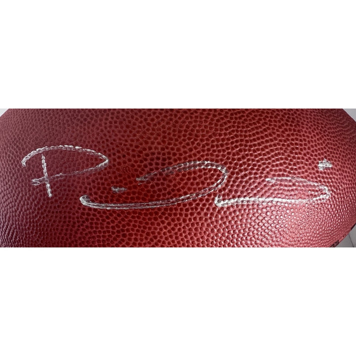 Patrick Mahomes Super Bowl 58 limited edition Super Bowl game football signed with proof