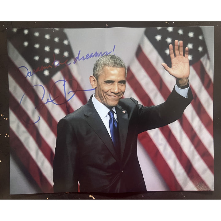 President Barack Obama 8x10 Photo signed and inscribed  with proof