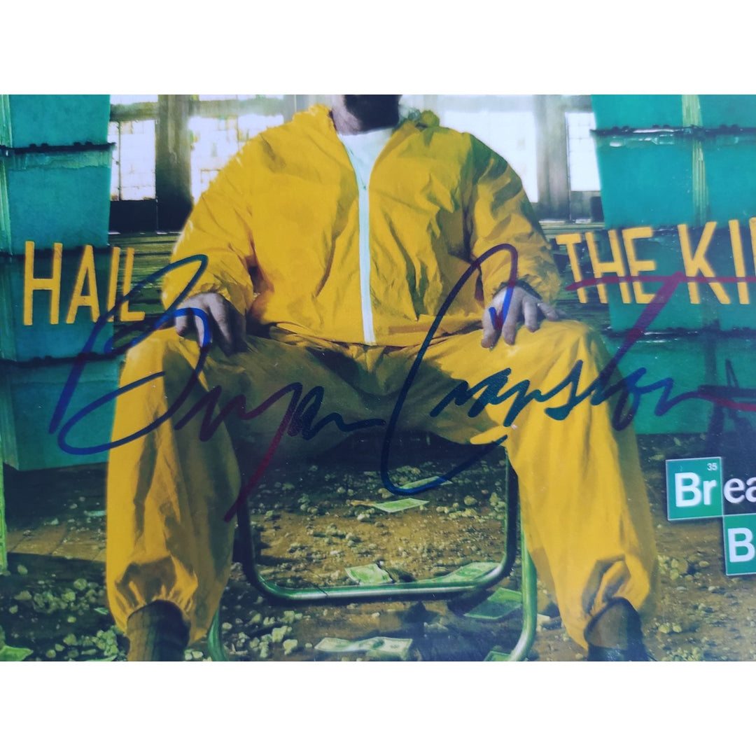 Bryan Cranston Walter White Breaking Bad 5x7 photo signed with proof