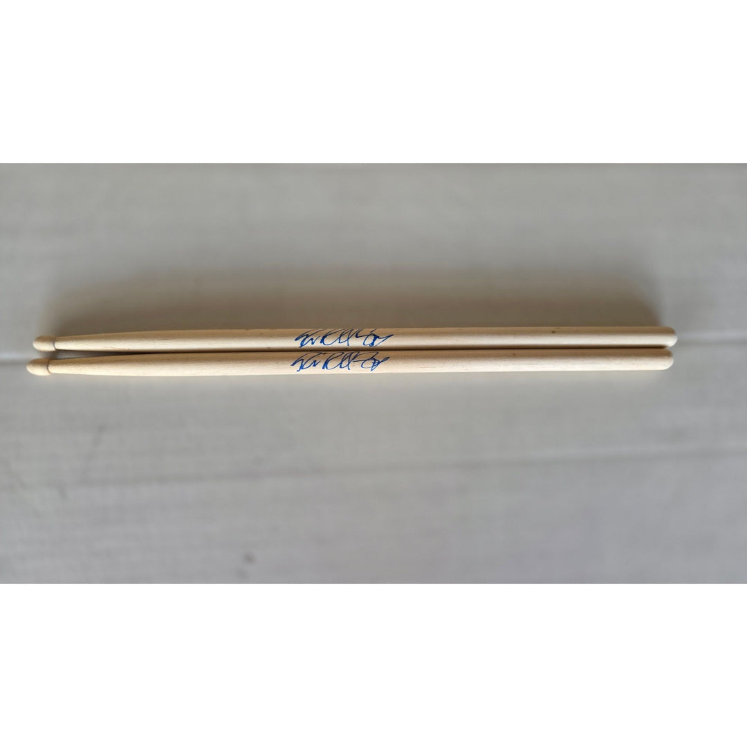 Steven Adler Guns N Roses Drumsticks signed with proof.