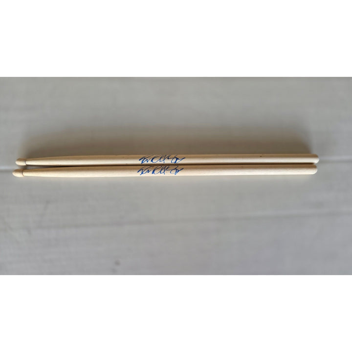 Steven Adler Guns N Roses Drumsticks signed with proof.