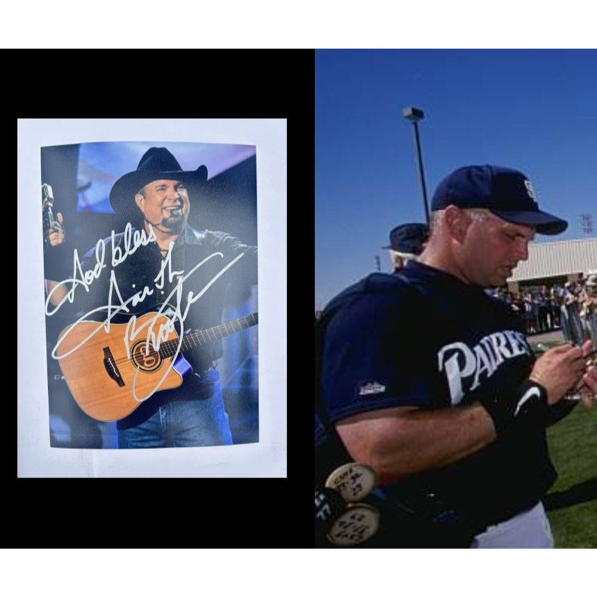 Garth Brooks Country Music Legend 5x7 Photo signed with proof.