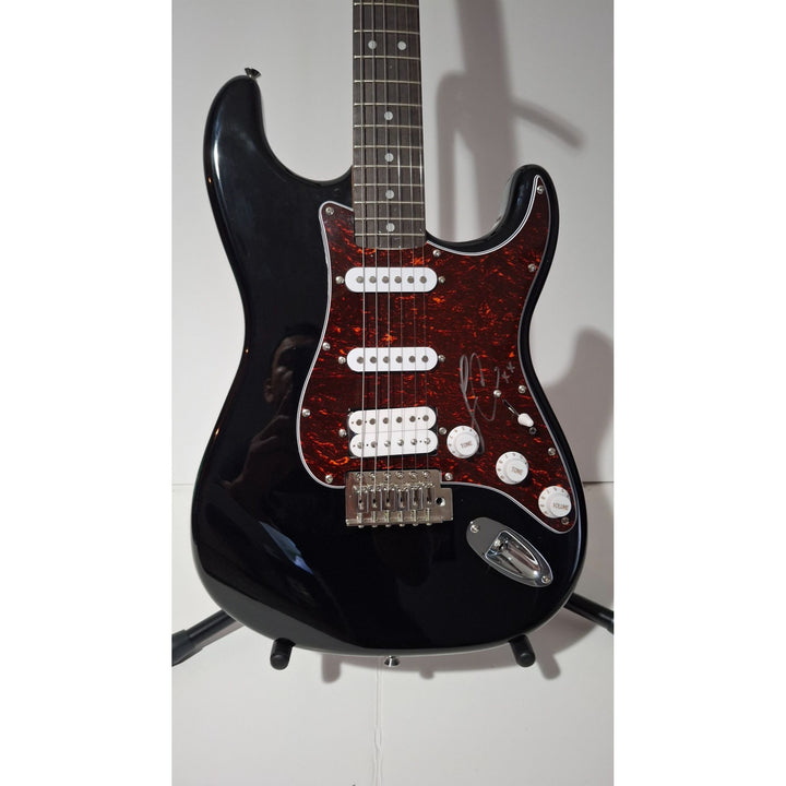 Sabrina Carpenter Fender Stratocaster electric guitar signed with proof