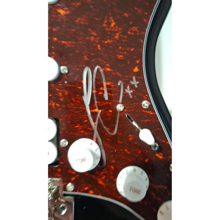 Sabrina Carpenter Fender Stratocaster electric guitar signed with proof