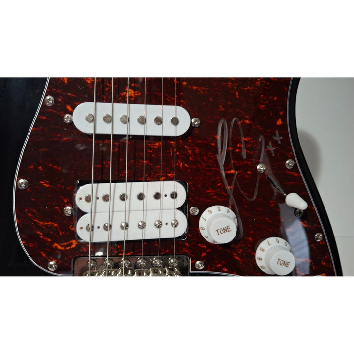 Sabrina Carpenter Fender Stratocaster electric guitar signed with proof