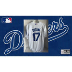 Load image into Gallery viewer, shohei ohtani Los Angeles Dodgers nike jersey signed in english and japanese with proof
