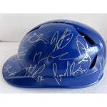 Load image into Gallery viewer, Shohei Ohtani Los Angeles Dodgers batting helmet 2024 team signed with proof
