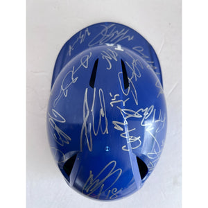 Shohei Ohtani Los Angeles Dodgers batting helmet 2024 team signed with proof