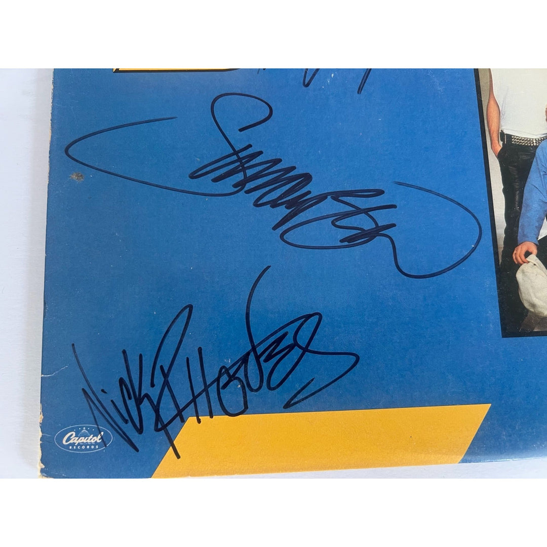 Duran Duran 'Is there something I should know" signed LP with proof