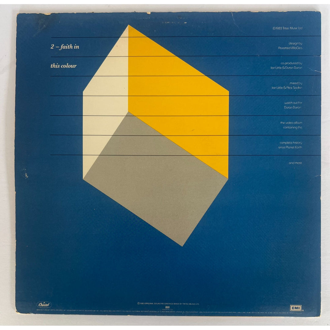 Duran Duran 'Is there something I should know" signed LP with proof