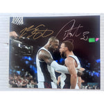 Load image into Gallery viewer, Stephen Curry and LeBron James 2024 Team USA 8x10 photo signed with proof
