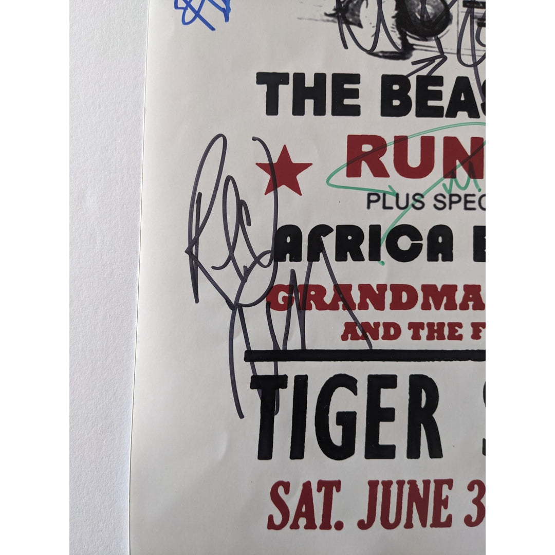 The Beastie Boys and Run DMC 11X14 Photo signed with proof