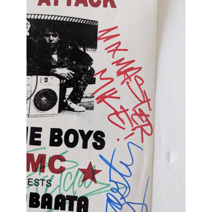 The Beastie Boys and Run DMC 11X14 Photo signed with proof