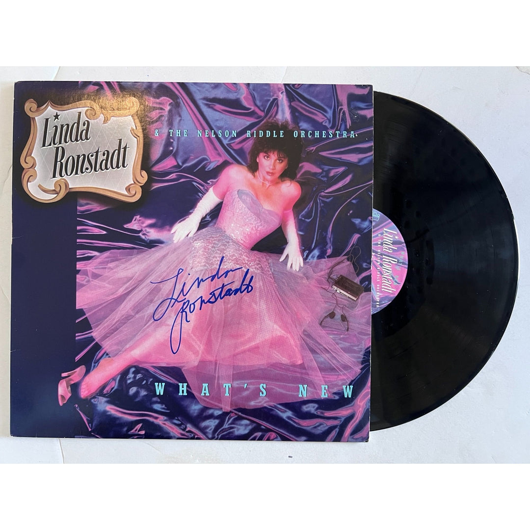 Linda Ronstadt what's new original LP signed with proof