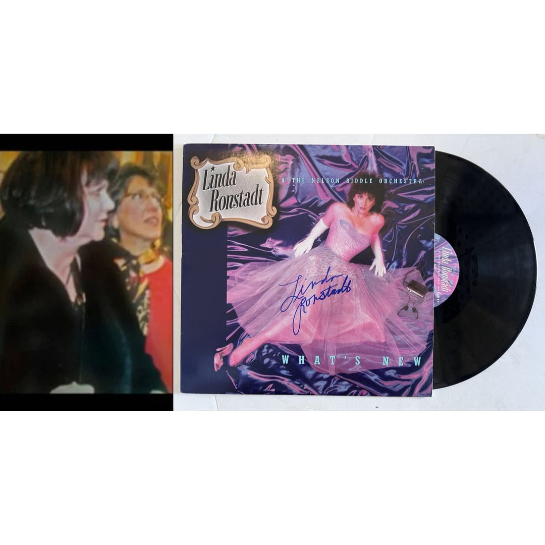 Linda Ronstadt what's new original LP signed with proof