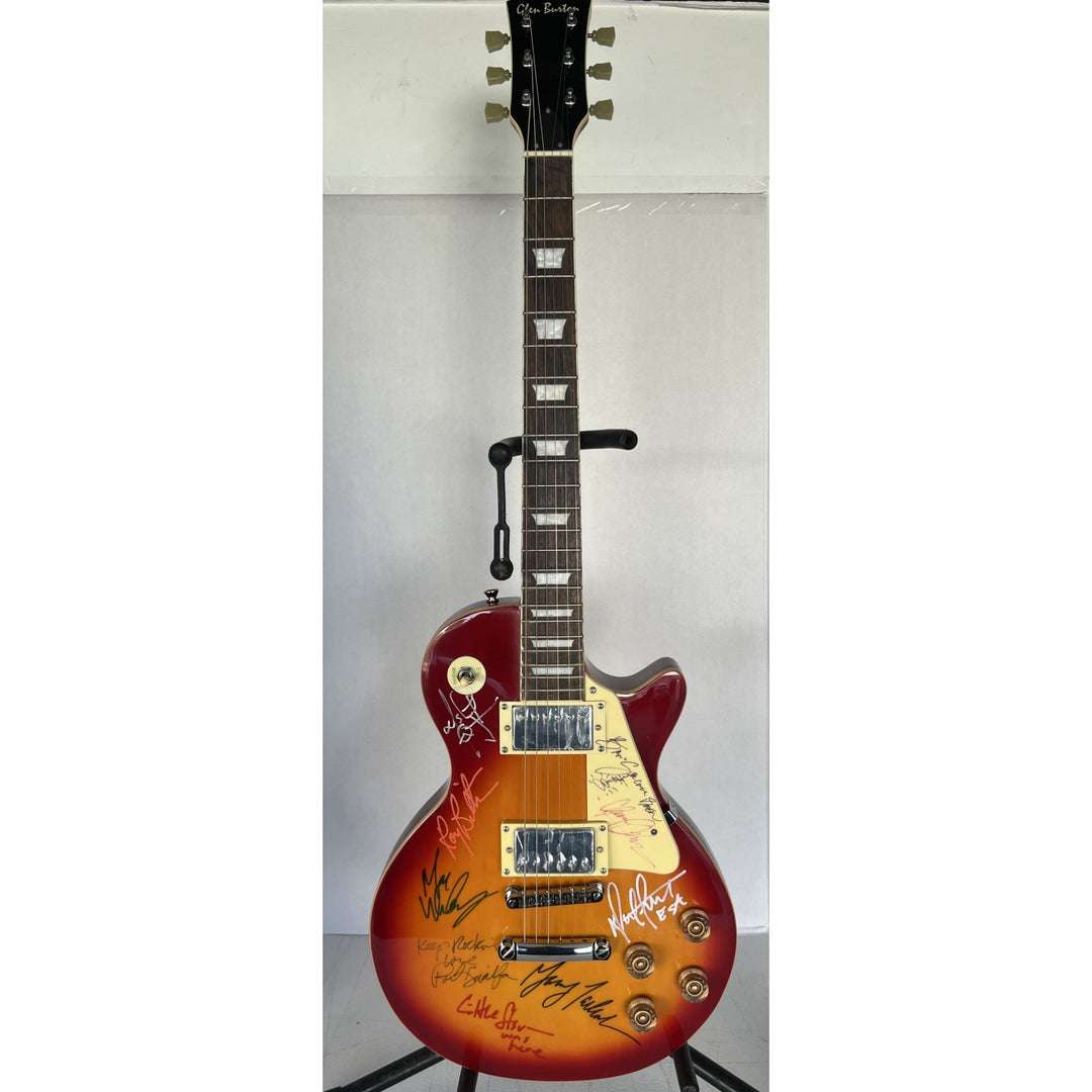 Bruce Springsteen and E Street Band vintage les paul electric guitar signed with proof
