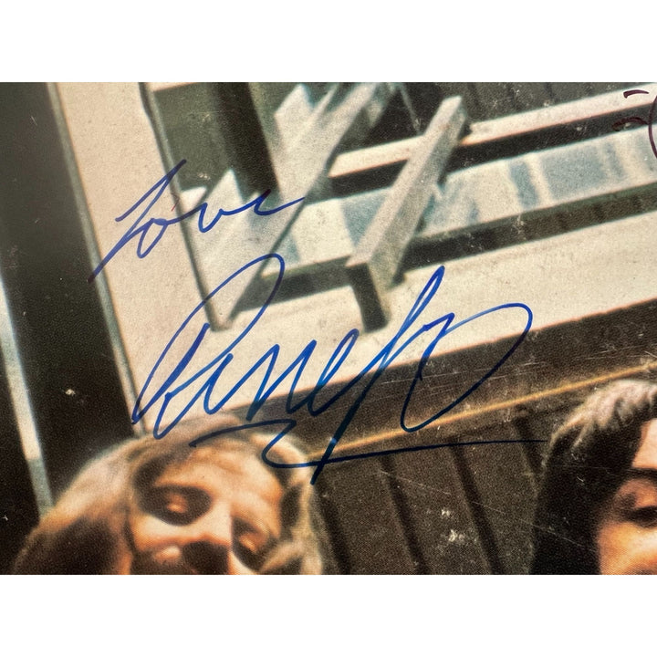 The Beatles "1967-70" original lp signed by John Lennon George Harrison Paul McCartney, and Ringo Starr with proof