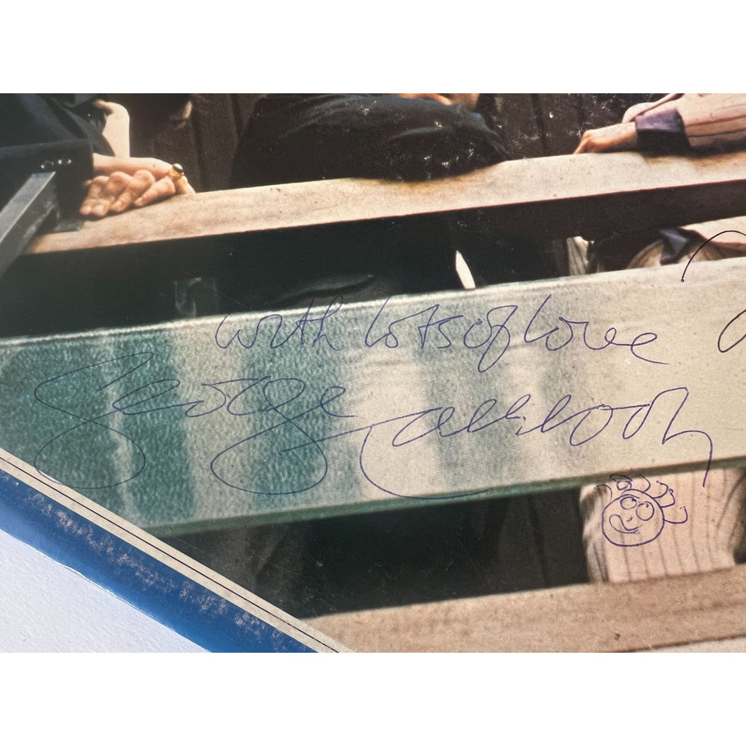 The Beatles "1967-70" original lp signed by John Lennon George Harrison Paul McCartney, and Ringo Starr with proof