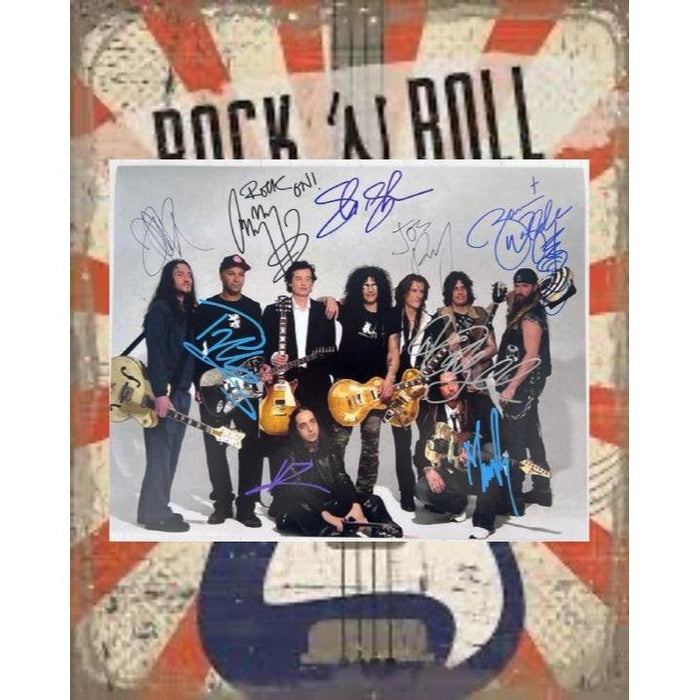 John Frusciante, Slash, Tom Morello, Jimmy Page, Joe Perry, Dean DeLeo, Zakk Wylde, Daron Malakian, James "Munky" Shaffer $1949