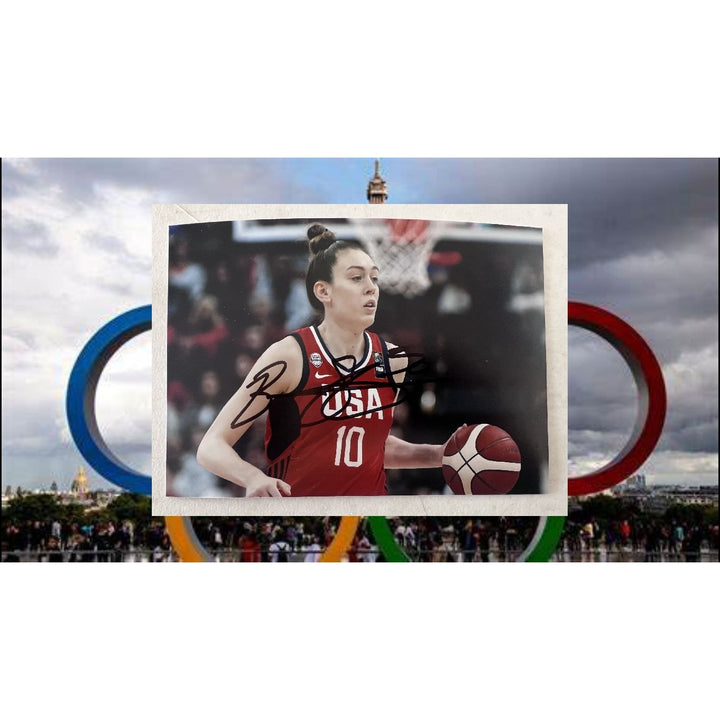 Breanna Stewart USA Women Basketball Team 5x7 signed