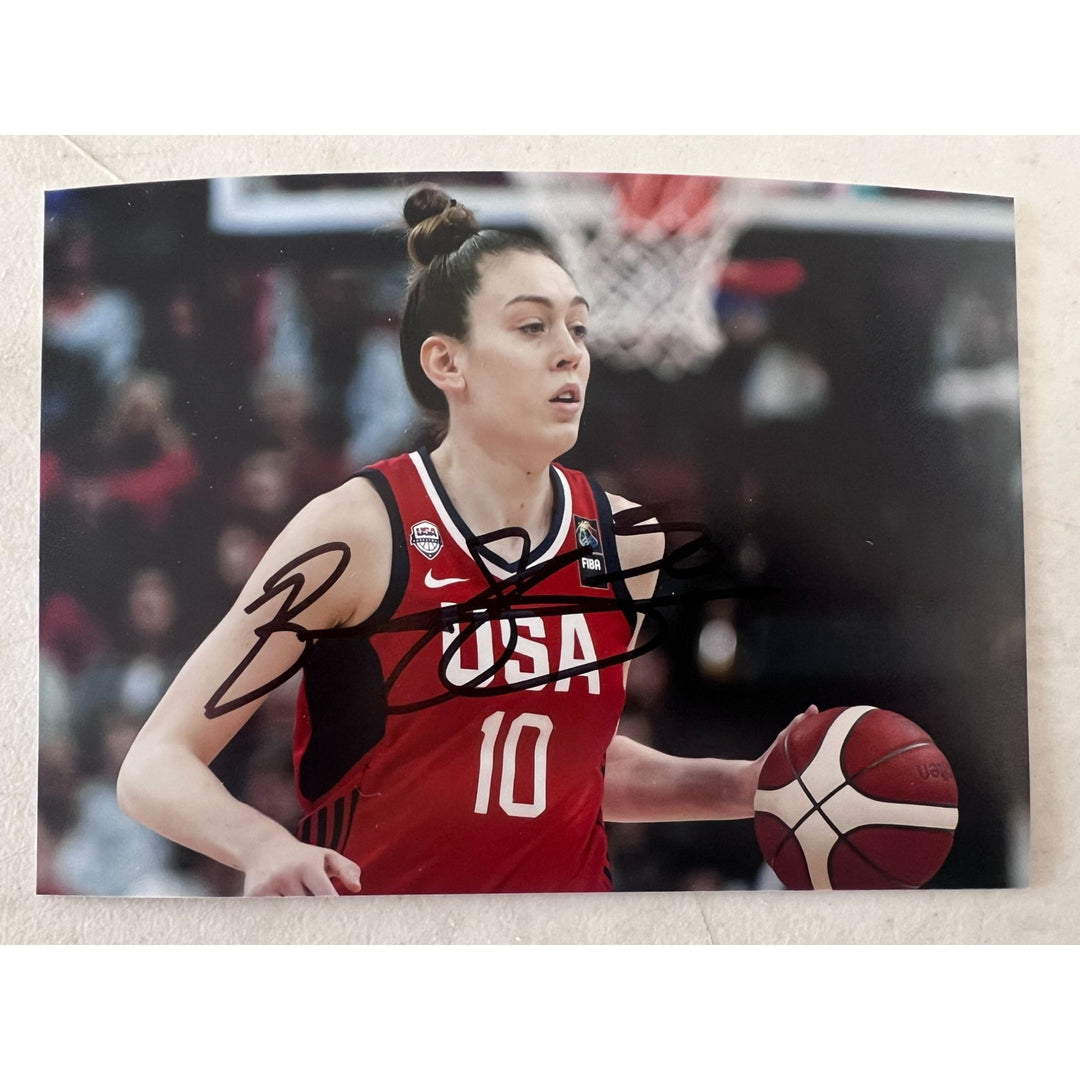 Breanna Stewart USA Women Basketball Team 5x7 signed