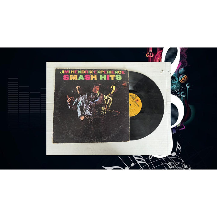 Jimi Hendrix ''Smash Hits'' LP signed with proof.