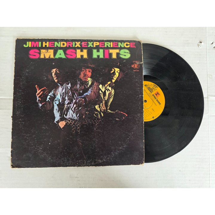 Jimi Hendrix ''Smash Hits'' LP signed with proof.
