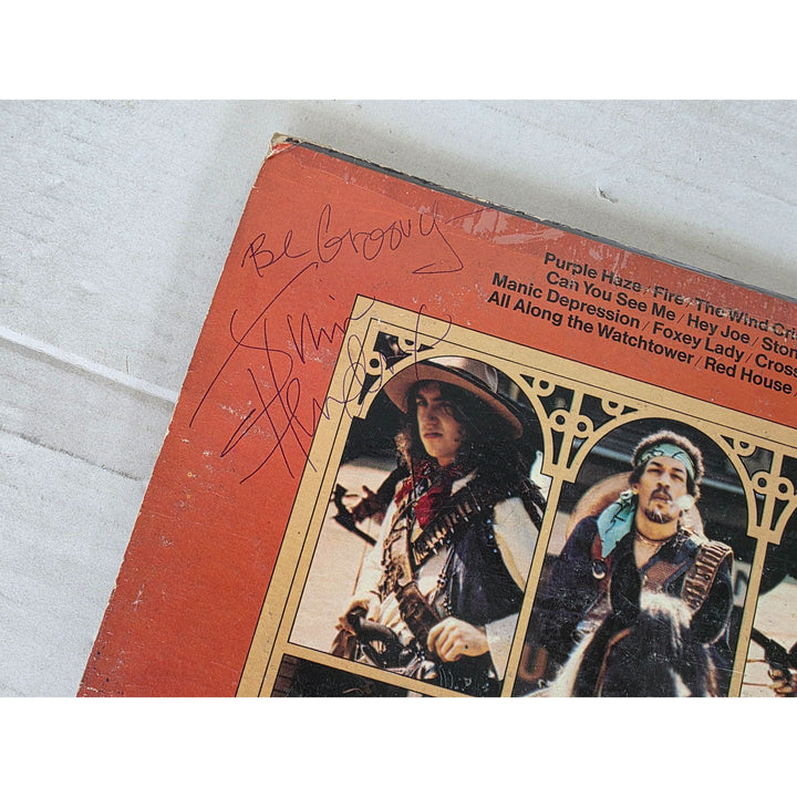 Jimi Hendrix ''Smash Hits'' LP signed with proof.