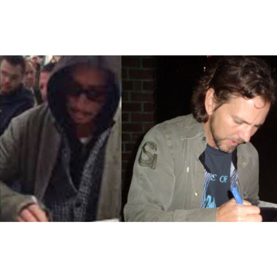Eddie Vedder Pearl Jam and Chric Cornell Soundgarden, Fender Stratocaster electric guitar signed with proof