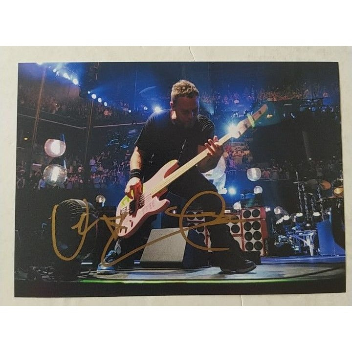 Jeff Ament, Pearl Jam, 5x7, photo, signed, with proof