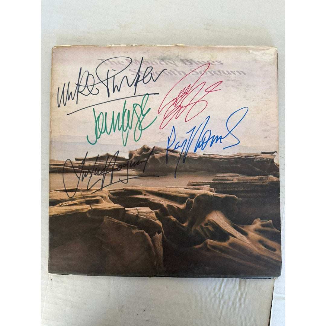 The Moody Blues "Seventh Sojourn" LP signed with proof.