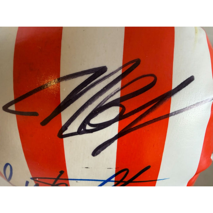 Sylvester Stallone, Carl Weathers, Michael B. Jordan USA full size boxing glove signed with proof