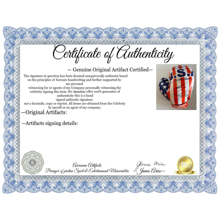 Sylvester Stallone, Carl Weathers, Michael B. Jordan USA full size boxing glove signed with proof