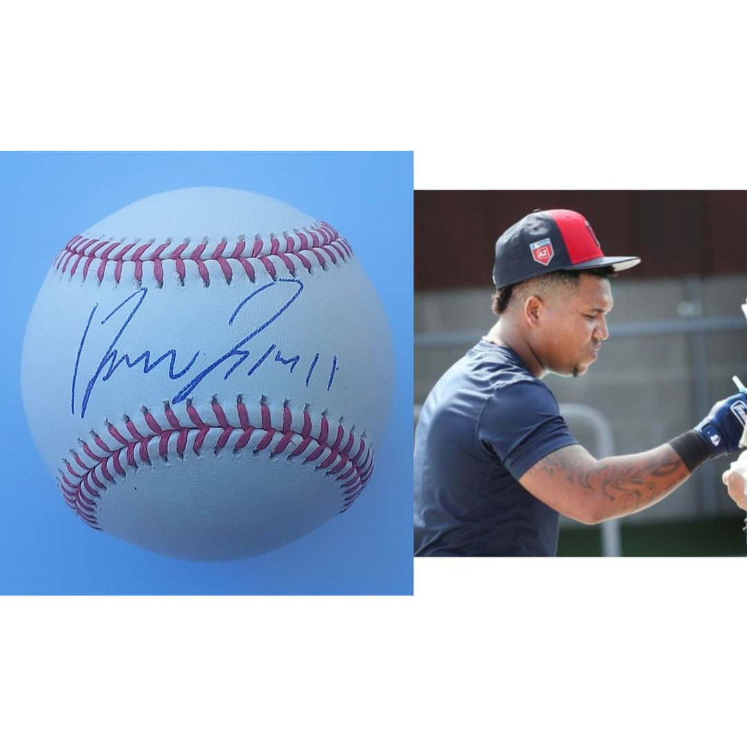 Cleveland Indians Jose Ramirez official Rawlings MLB baseball signed with proof