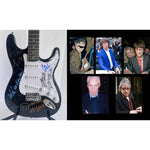 Load image into Gallery viewer, The Rolling Stones Mick Jagger Bill Wyman Mick Taylor Ronnie Wood Keith Richards signed and inscribed with proof
