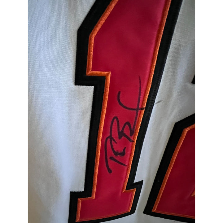 Tom Brady Tampa Bay Buccaneers Nike size medium game model jersey signed with proof