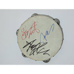 Load image into Gallery viewer, The Police Sting,  Andy Summers, Stewart Copeland 10inch&#39; tambourine signed with proof
