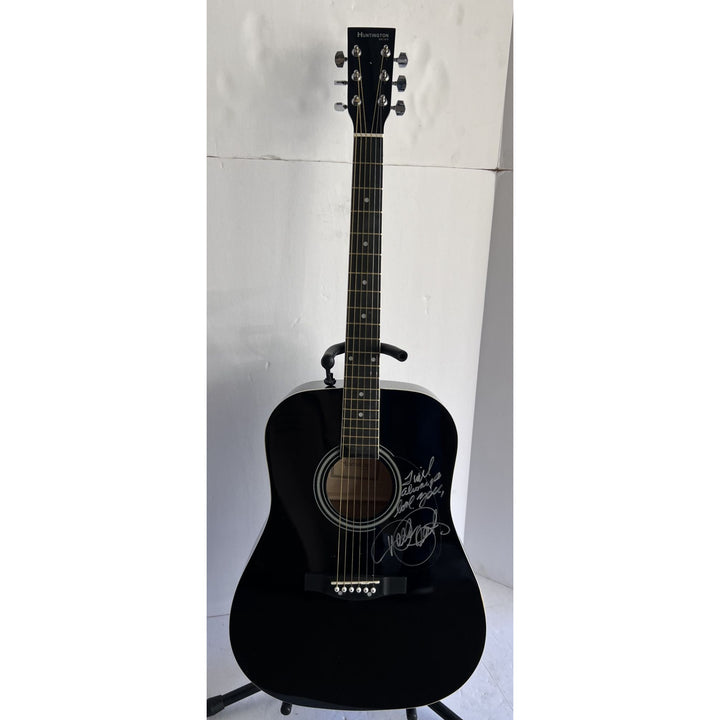 Dolly Parton full size Huntington acoustic guitar signed with proof