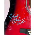 Load image into Gallery viewer, Creedence Clearwater Revival CCR John Fogerty Doug Clifford &amp; Stu Cook full size acoustic guitar signed with proof
