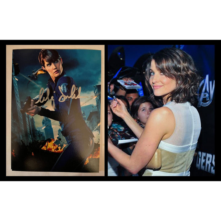 Cobie Smulders Maria Hill The Avengers 5x7 photograph signed