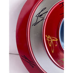 Load image into Gallery viewer, Avengers-Captain America metal shield Chris Evans, Scarlett Johansson, Robert Downey Jr. 20 plus signatures signed with proof
