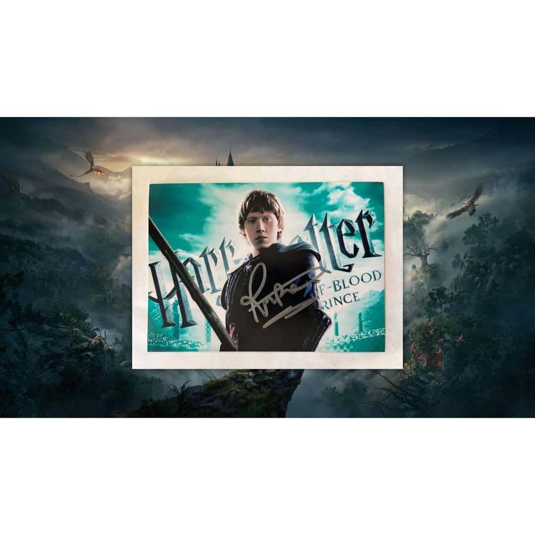 Harry Potter Rupert Grint 5x7 photo signed with proof