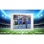 Load image into Gallery viewer, Detroit Lions Jahmyr Gibbs, Jared Brock Wright &amp; Sam LaPorta 8x10 photo signed with proof
