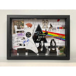 Load image into Gallery viewer, Pink Floyd David Gilmour Roger Waters Richard Wright Nick Mason framed electric guitar pickguard signed with proof
