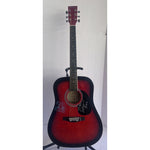 Load image into Gallery viewer, Savage Garden Daniel Jones Dustin Hayes full size acoustic guitar signed with proof
