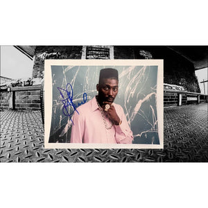 Big Daddy Kane Antonio Hardy 5x7 photograph  signed with proof